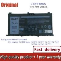 ราคา ✨DELL แบตเตอรี่ 357F9 (สำหรับ Inspiron 15 7000 7557 7559 7566 7567 7759 7559 5576 5577) Dell Notebook เดล (27760669548)
