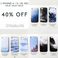 ราคา ลด 50% เหลือ 390.- !!! / TRAVELLER'S CASE / *IPHONE 4, 5, 5S, SE (เคสไอโฟน) (303380487)