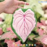 ราคา อัลมา1 ผ้าเช็ดมือ, ผ้าขนหนูห้องครัวหนานุ่ม, ผ้าขนหนูห้องน้ําใบไม้สองชั้นแบบแห้งความเร็วซักมือ (53453748207)