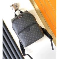 ราคา หลุยส์ วิตตอง ฤดูใบไม้ร่วงฤดูหนาวชุดสไตล์ใหม่ยี่ห้อใหม่ค้นพบกระเป๋าเป้สะพายหลังอพอลโลกระเป๋านักเรียนสันทนาการกีฬาเดินทางกระเป๋าคลาสสิกผ้าใบพิมพ์ดอกไม้สีดําไหล่กระเป๋าผู้ FLM43186 (47803127981)