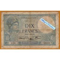 ราคา ธนบัตรฝรั่งเศส 10 Francs ปี 1941 (25706706209)