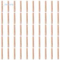 ราคา TIANCONG 50 ชิ้นไม้ Dowel Pins, 6x30 มิลลิเมตร 6x40 มิลลิเมตร 6x50 มิลลิเมตรเดือยไม้, ไม้เรียบหัตถกรรม Dowel หมุด (50753810006)