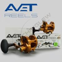 ราคา AVET MXJ 5.8 G2 สีใหม่ล่าสุด รอกตกปลาบึก สวายบ่อ ตกปลาทะเล หมุนขวา (43076566204)