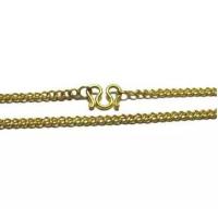 ราคา TANITTgemsสร้อยคอทองเหลืองแท้ลายโซ่แบน (1266753823)