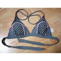 ราคา xhilaration swimwear top ชุดว่ายน้ำบิกินี่ ลายพัด งานน่ารักมากค่ะไซส์Mรอบอก34"-38" แท้100% แถมจัดส่งฟรีค่ะ (4144199050)