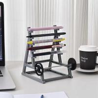 ราคา Squat Rack ที่ใส่ปากกา Mini Barbell Creative Office ตกแต่งผู้ถือปากกาเครื่องเขียนกล่องเก็บ (26288181522)