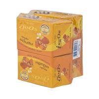 ราคา อิงอร สบู่สมุนไพร ขมิ้นชัน 85 กรัม x 4 ชิ้น Ing On Turmeric Herbal Soap 85g x 4pcs (7848932530)