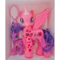 ราคา ม้าโพนี่ My lovely Horseสีสันสดใส น่ารัก มีเสียง มีไฟ ในกล่องมีม้าโพนี่ (14597764656)