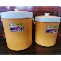 ราคา กระติกน้ำสังฆทาน กระติกน้ำแข็งสีเหลือง 6 ลิตร / 9 ลิตร ฝาจุก ตรารถไฟ (12065573901)