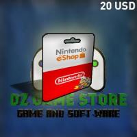 ราคา Nintendo eShop Gift Card 10/20/50 USD (Digital) (24454103424)