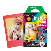 ราคา กล้องฟิล์มติดกล้อง Fujifilm Instax Mini Rainbow 10 Film Fuji 7s 8 9 11 40 25 90 Liplay Sp - 2 (1818331291)