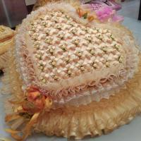 ราคา หมอนหัวใจ หมอนมงคล หมอนหัวใจงานแต่งงาน หมอนงานแต่งงาน หมอนรองแขนรับไหว้ หมอนรับไหว้งานแต่ง ขนาด 20นิ้ว (6203967757)