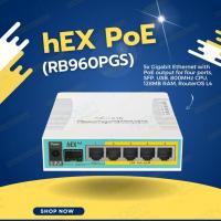 ราคา hEX PoE (RB960PGS) Mikrotik ส่งไวสินค้ารับประกันเงื่อนไขเป็นไปตามที่บริษัทกำหนดออกใบกำกับภาษีได้⚡️ (25936924343)