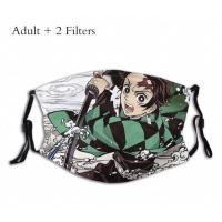 ราคา TANJIRO Unisex Dust-proof Mask Demon Slayer Kimetsu No Yaiba Kamado AnimeWashable Masque With Filters Respirator (8356121762)