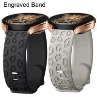 ราคา 20 มม.22 มม.ดอกไม้แกะสลัก Band (ไม่มีนาฬิกา) สําหรับ Samsung Galaxy Watch 7 6 5 4 40 มม.44 มม.เกียร์ S3 ซิลิโคนน่ารักสายกีฬา 5 Pro 45 มม.Active 2 (24424398293)