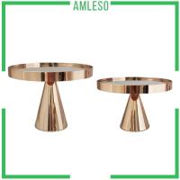 ราคา [แอมเลโซ] ขาตั้งเค้กโลหะหรูหรา 8 นิ้วที่วางคัพเค้กขนมคัพเค้กยืนเค้กแท่น (25183092415)