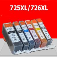 ราคา PGI-725XL CLI-726XL pgi 725 cli726 725 726 ตลับหมึกสําหรับ canon IP4870 MG5270 MG5370 IP4970 IX6560 MG5170 (51051920227)