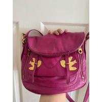 ราคา MarcbyMarcJacobsหนังแท้สีชมพูบานเย็น|Crossbody/สะพายข้าง|มือสองสภาพดี (48154407484)