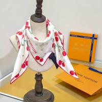 ราคา LV1963 All-Match Square Scarf ผ้าพันคอไหม ผ้าพันคอ Headscarf ผ้าพันคอ (46854029086)