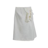 ราคา [ส่งฟรี] Senada AW2017 Wool Ruffle Skirt (12442640592)