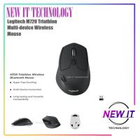 ราคา Logitech M720 Triathlon Bluetooth + USB 1000dpi Optical Right Handed Mouse – สีดํา (910-004792) (50352274069)