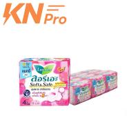 ราคา ลอรีเอะ ซอฟท์แอนด์เซฟ แมกซี่ ผ้าอนามัยแบบมีปีก 4 ชิ้น x 12 (48800703558)