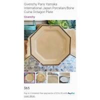 ราคา จาน Givenchy ใบใหญ่สวย (51652579022)