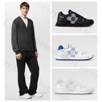 ราคา Louis Vuitton คลาสสิค RUN AWAY ผู้ชาย รองเท้าผ้าใบ ของแท้ (28672566846)