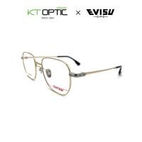 ราคา **โปรโมชั่นพิเศษ** EVISU แว่นตาทรงสี่เหลี่ยม รุ่น 9022 (แถมฟรี! คูปองส่วนลดเลนส์ 55 %) (11237404213)