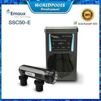ราคา เครื่องผลิตเกลือ EMAUX SSC50-E (No Timer) ผลิตคลอรีนได้ 45 g/h สำหรับสระว่ายน้ำ ขนาดไม่เกิน 160 คิว (15365569362)