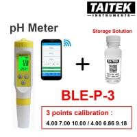 ราคา เครื่องวัดคุณภาพน้ำ Bluetooth Data logger pH Meter รุ่น BLE-P-3 (19817774357)