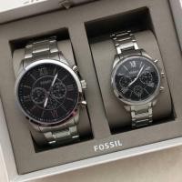 ราคา Fossil black set :: couple (253829371)