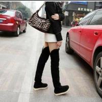 ราคา รองเท้าบูทยาว สีดำ size 40 (พร้อมส่ง) (3317892239)
