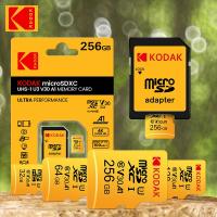 ราคา KODAK การ์ดหน่วยความจํา MicroSD สีแดง ขนาด 32GB-256GB, คลาส 10 U3, การ์ด TF ความเร็วสูง 4K สําหรับโทรศัพท์มือถือ (40269199377)