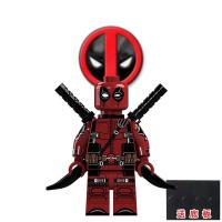 ราคา ใช้งานร่วมกับ Lego Marvel Deadpool Building Block Minifigure พวงกุญแจ Little ราคาถูกคู่จี้หญิงจี้ของขวัญ Assemb260106 (44704217809)