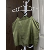 ราคา เสื้อสายเดี่ยว สีเขียว (18242957530)