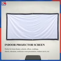 ราคา ️ ผ้าจอโปรเจคเตอร์สีขาวทรงสี่เหลี่ยมผืนผ้าขนาด 70 นิ้วสำหรับผู้ใช้งานทั่วไป 1 ชุด (28969958966)