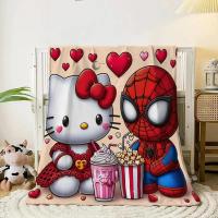 ราคา ผ้าห่มลายฮัลโหลคิตตี้น่ารัก สไตล์การ์ตูน เนื้อฟลันเนล ขนาดใหญ่พิเศษ เหมาะสำหรับฤดูหนาว พกพาได้ ใช้บนโซฟา เป็นของขวัญสำหรับเด็กและผู้ใหญ่ (53853545216)