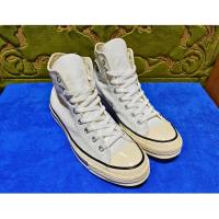 ราคา รองเท้ามือสอง CONVERSE หุ้มข้อ (ขอบผ้า) สีขาว ไซส์ 9US / 42.5 / 27.5 cm (40760627429)