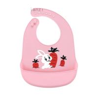 ราคา 2022♕ﺴZhenzhidianzi Waterproof Baby Silicone Bibs Feeding Baby Crumb Catcher Newborn Cartoon Aprons Baby Bibs Adjustable (15538862698)