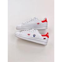 ราคา Hello Kitty x Adidas Originals Stan Smith สวมกันลื่นป้องกันการลื่นไถลแฟชั่นวินเทจกีฬาลำลองรองเท้าวิ่งบอร์ดHQ1901 (21693389323)