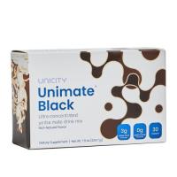 ราคา UNIMATE BLACK ยูนิมาเต้ แบล็ค (30 ซอง) (23009025557)