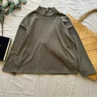 ราคา เสื้อคอปีน ผ้าเนียนมาก mango มือสอง size L อก 50-52 ยาว 24 ไหล่ 25 แขนยาว 19.5 (24518025714)
