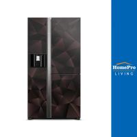 ราคา HITACHI ตู้เย็น SIDE BY SIDE รุ่น R-M600VAG9THX GBZ 20.1 คิว กระจกน้ำตาล อินเวอร์เตอร์ (19576301319)