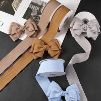 ราคา 50 หลา/ม้วน 4 ซม.ผ้าฝ้ายผ้าลินินชุดวัสดุ Matte Denim Webbing DIY โบว์อุปกรณ์เสริมผมบรรจุภัณฑ์รองเท้าหมวกเครื่องประดับอุปกรณ์เสริม (52204721422)