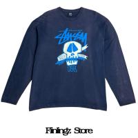 ราคา STUSSY เสื้อยืดแบรนด์เนม วินเทจ ของแท้ % (41605461731)