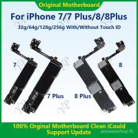 ราคา 【พร้อมส่ง】เมนบอร์ดทดสอบเต็มรูปแบบ ไม่มี Touch ID ทําความสะอาด จัดส่งฟรี URSD สําหรับ iPhone 7 7 Plus 8 8 Plus 32g 128g 64g 256g (18681377359)