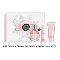 ราคา Set Viktor & Rolf Flowerbomb EDP 50 ml + Shower 50 ml + Body Cream 40 ml ป้ายไทย (13718971889)