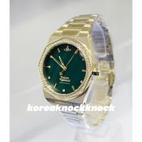 ราคา [พรีออเดอร์] Vivienne Westwood • Women's Metal Band Watch Limehouse Cubic Gold (VV244QGRGD) (29367808056)