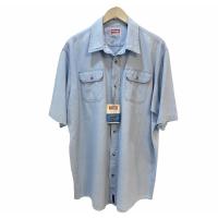 ราคา เสื้อเชิ้ตยีนส์ Wrangler workwear ไซส์ XXL ของแท้ ใหม่สวย (11818902403)